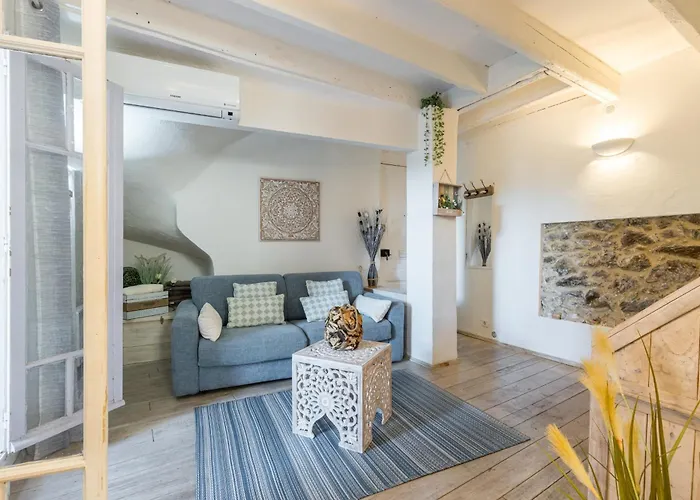 Daire Atypical Old Town In Large Terrace Cannes